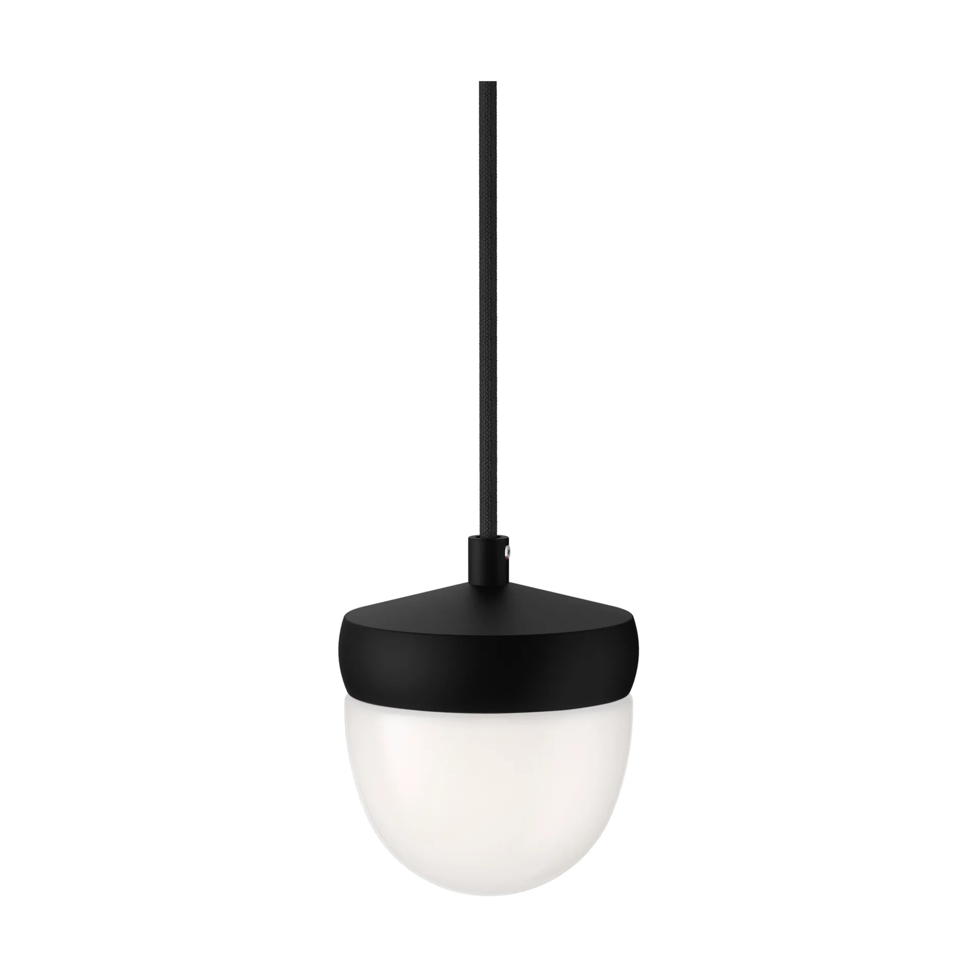 Pan pendant frosted 10 cm, Black-black Noon