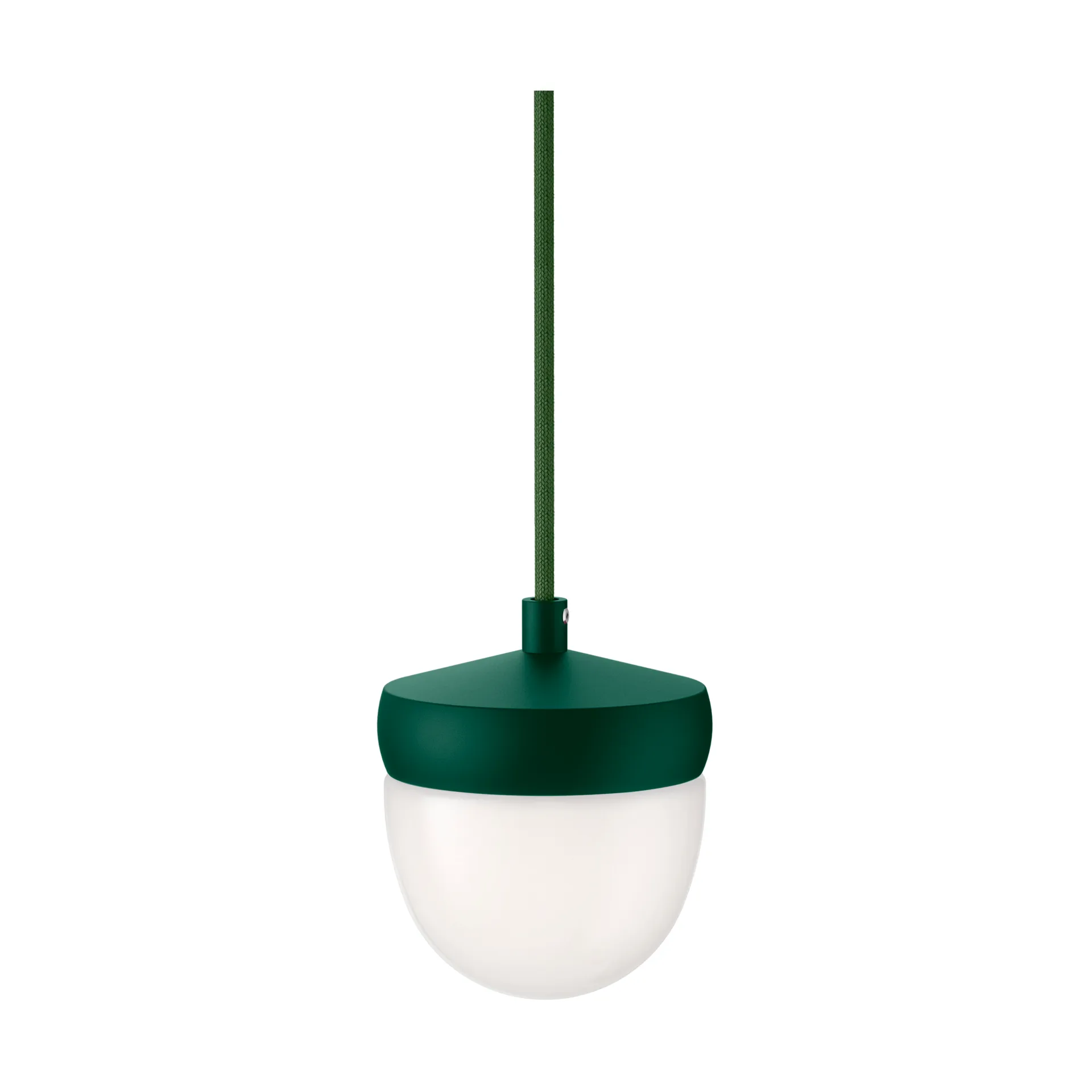 Pan pendant frosted 10 cm, British racing green - dark green Noon