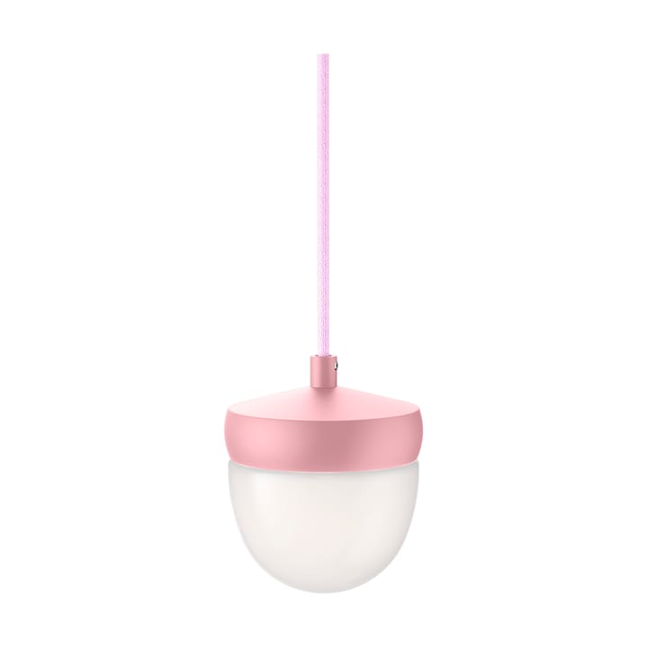 Pan pendant frosted 10 cm - Pink-pink - Noon