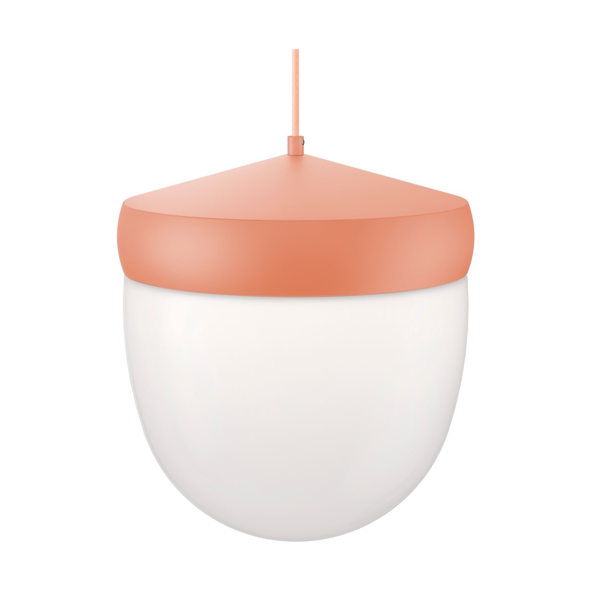 Noon Pan pendant frosted 30 cm Apricot-apricot | Scandinavian Design | Pendant lamps | Orange