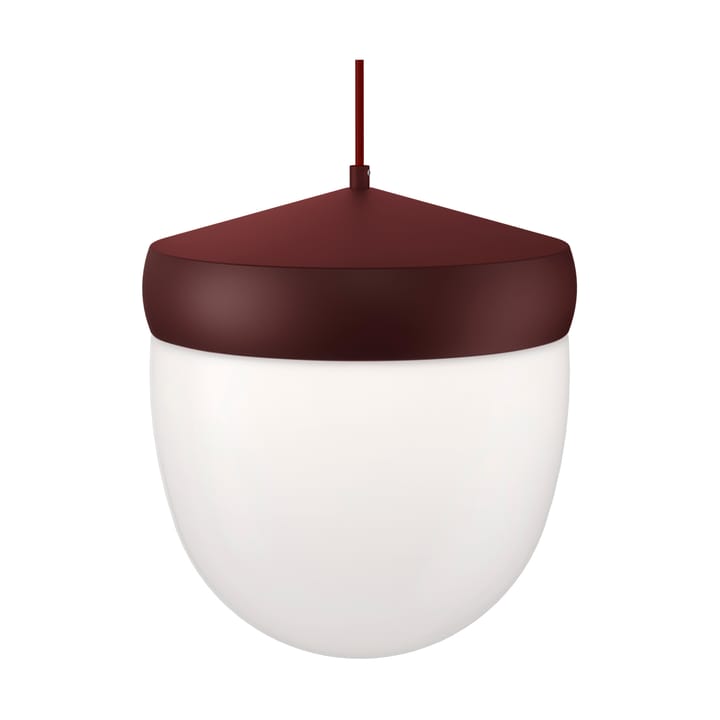 Pan pendant frosted 30 cm - Bordeaux red-dark red - Noon