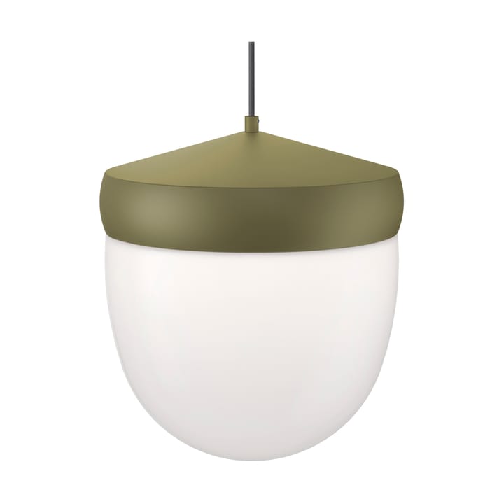 Pan pendant frosted 30 cm - Olive gray-dark gray - Noon