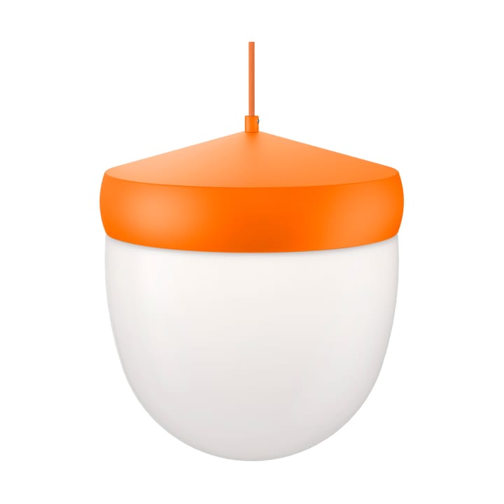 Pan pendant frosted 30 cm - Orange-orange - Noon