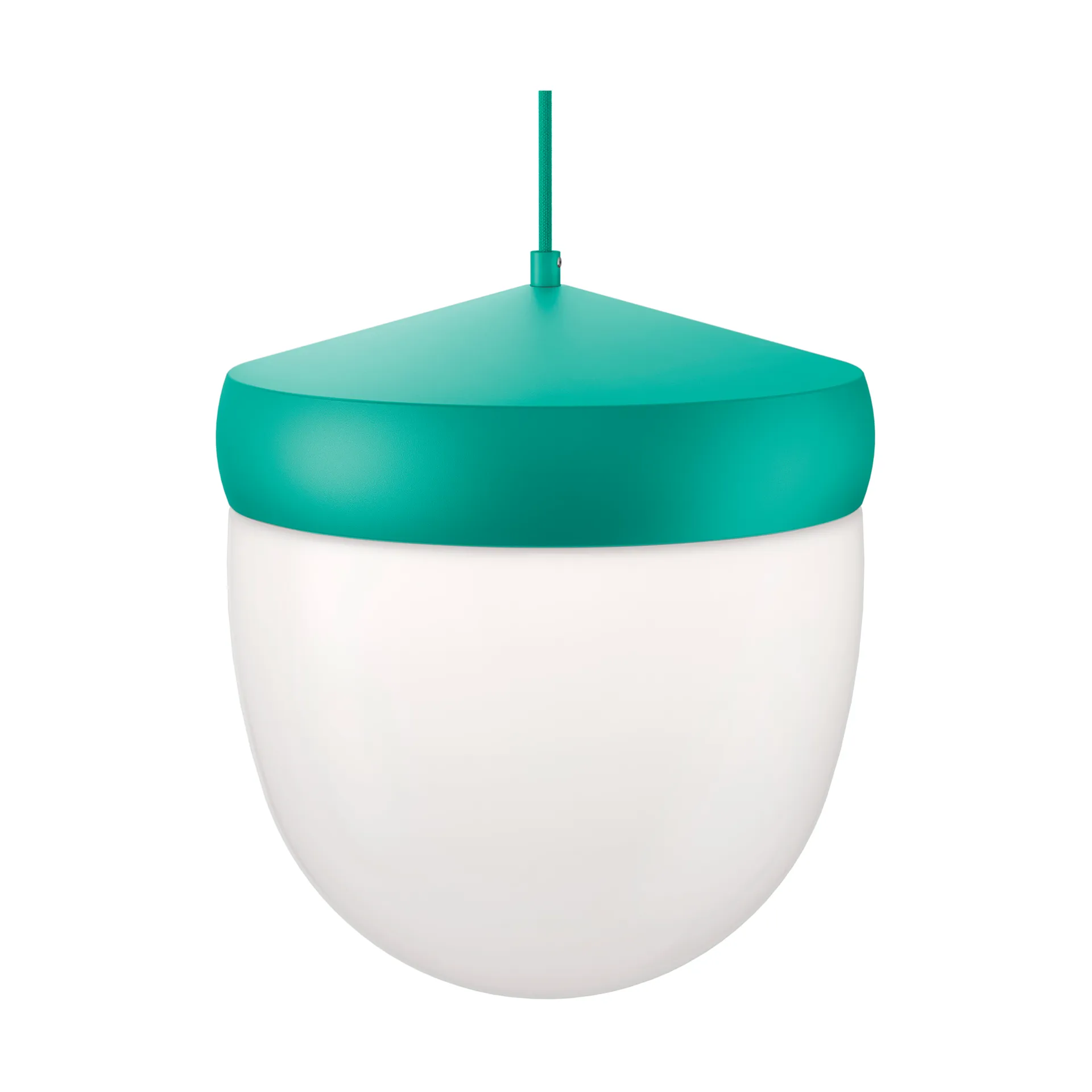 Pan pendant frosted 30 cm, Turquoise-turquoise Noon