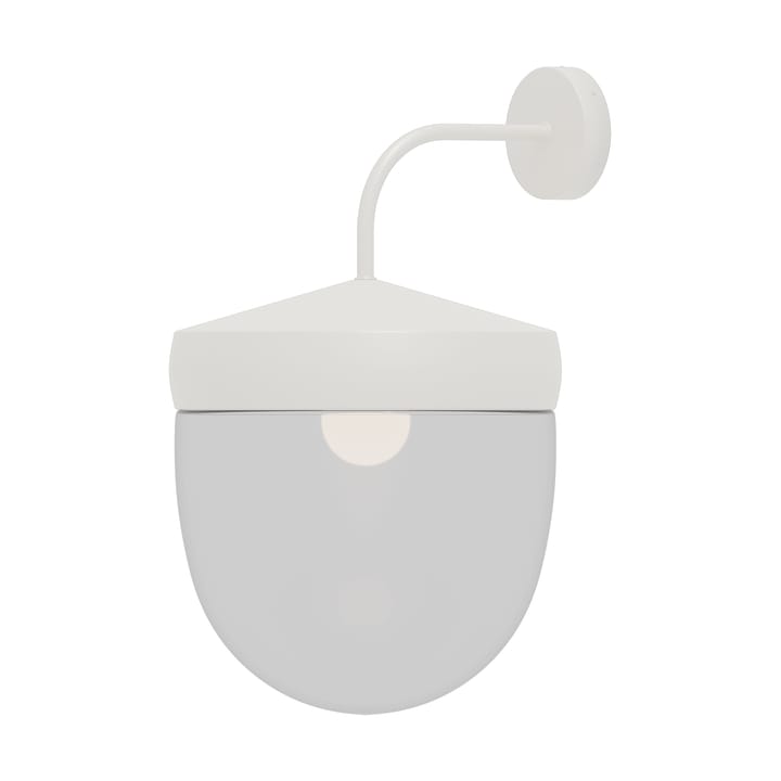 Pan wall lamp clear 30 cm - White - Noon