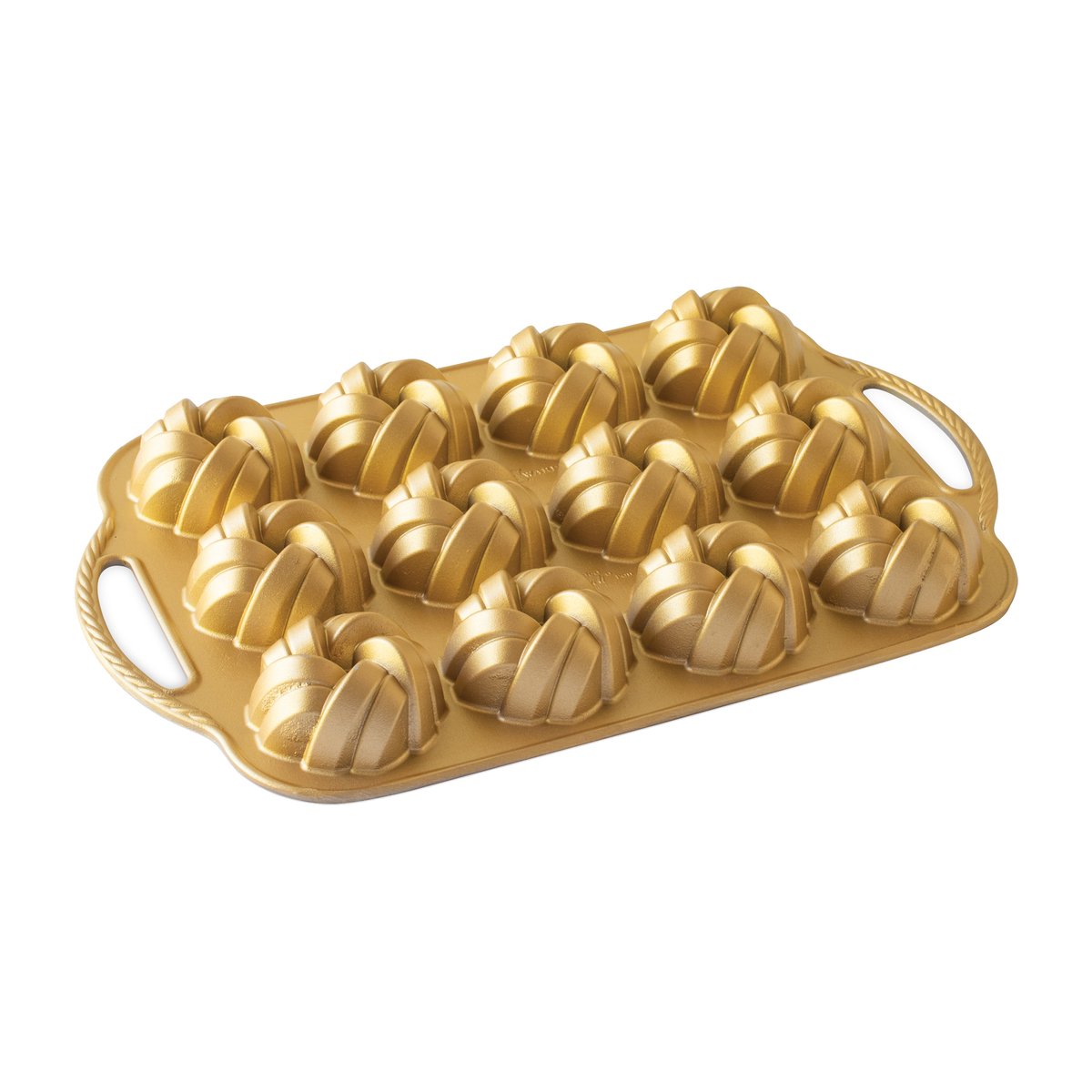 Nordic Ware 75th anniversary braided bundt baking tin 0.72 L mini