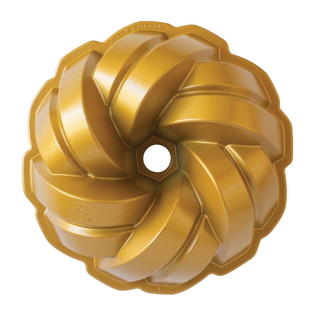 Nordic Ware 75th anniversary braided bundt baking tin 2.4 L
