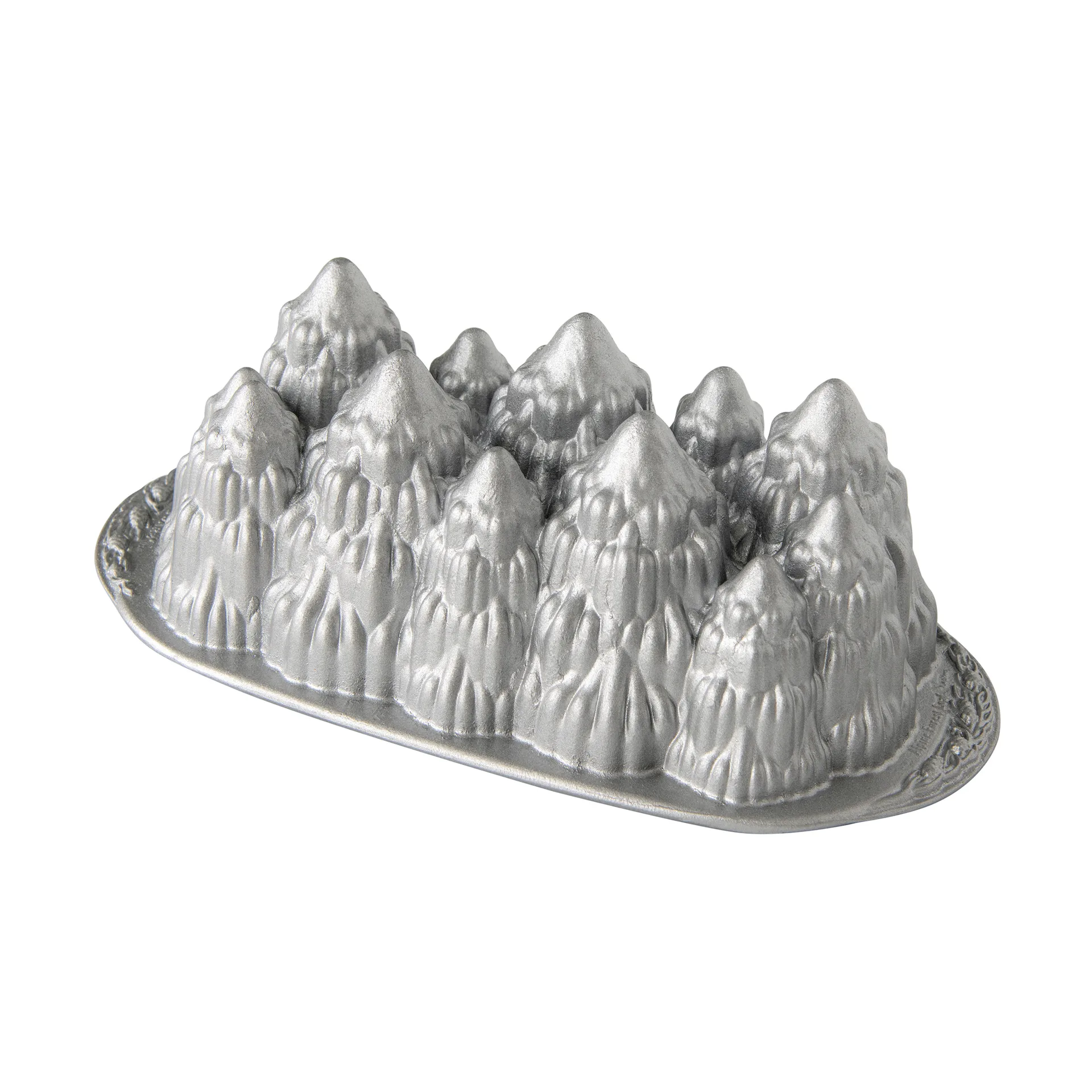 Nordic Ware Alpine Forest baking pan, Silver Nordic Ware