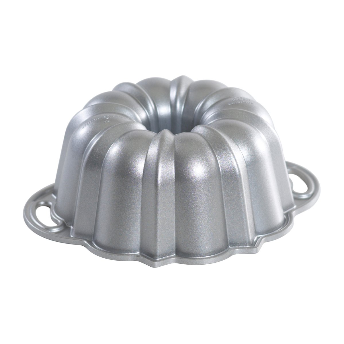Nordic Ware anniversary bundt form silver 1.4 L | Scandinavian Design | Cookie/Biscuit cutters & cake tins | Silver-coloured