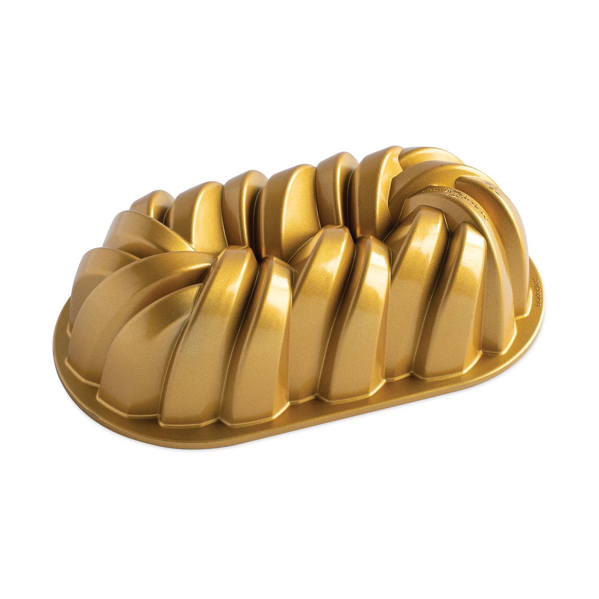 Nordic Ware Braided bread tin 1,4 L Gold | Scandinavian Design | Gold-coloured
