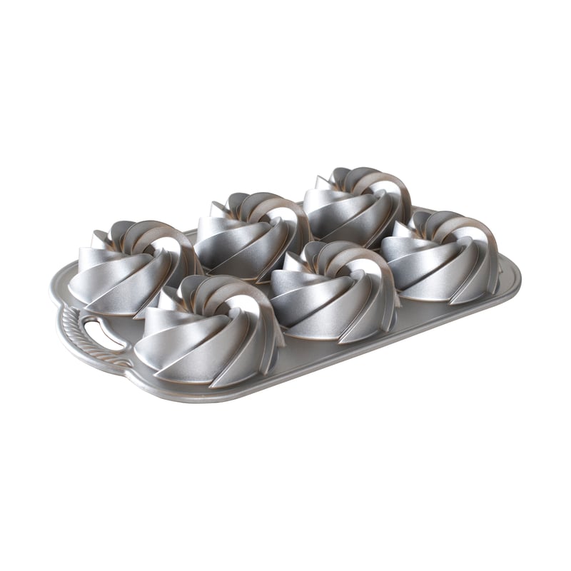 Nordic Ware Nordic Ware Heritage bundtlette baking tin Silver