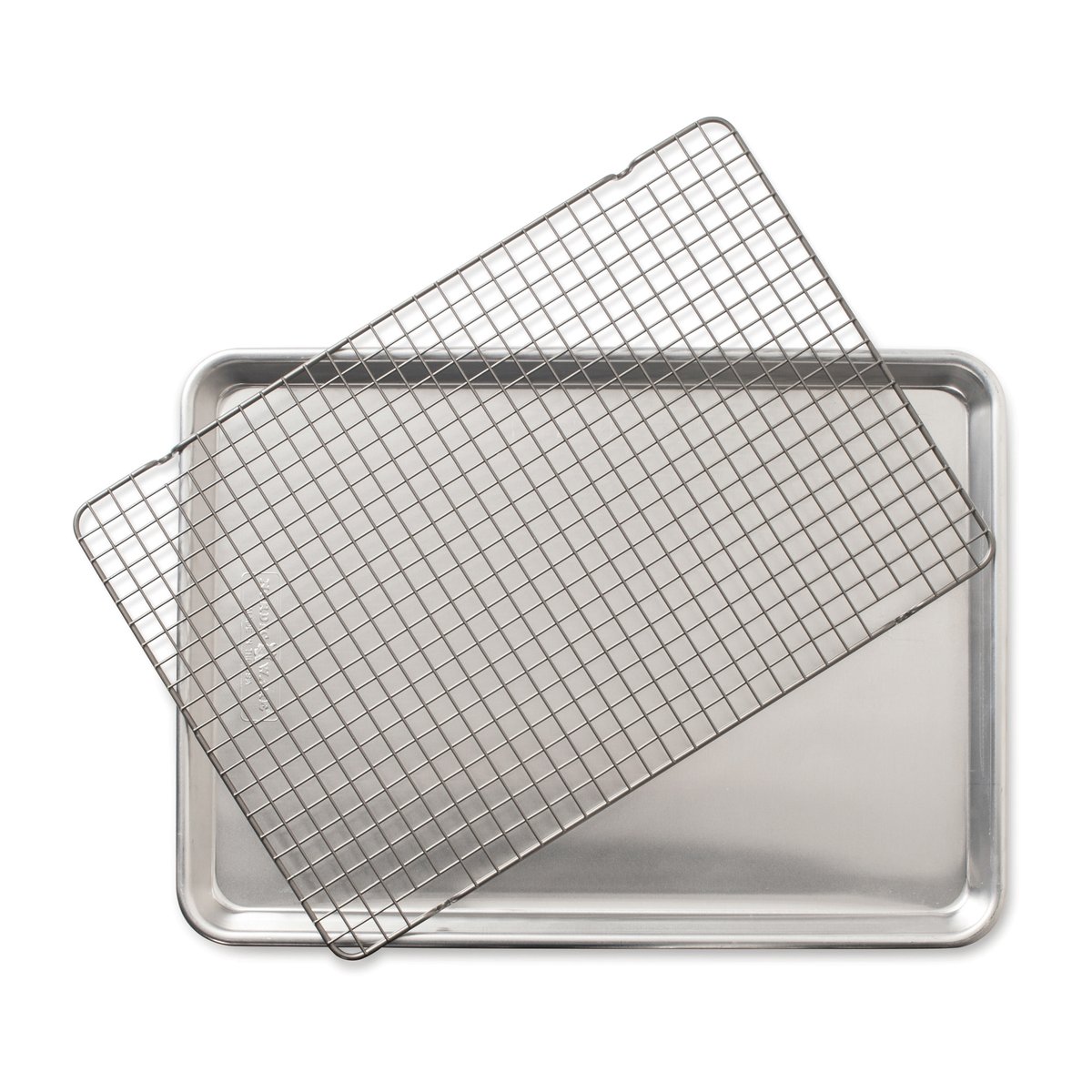 Nordic Ware naturals baking sheet with grill 32.7x45.4 cm