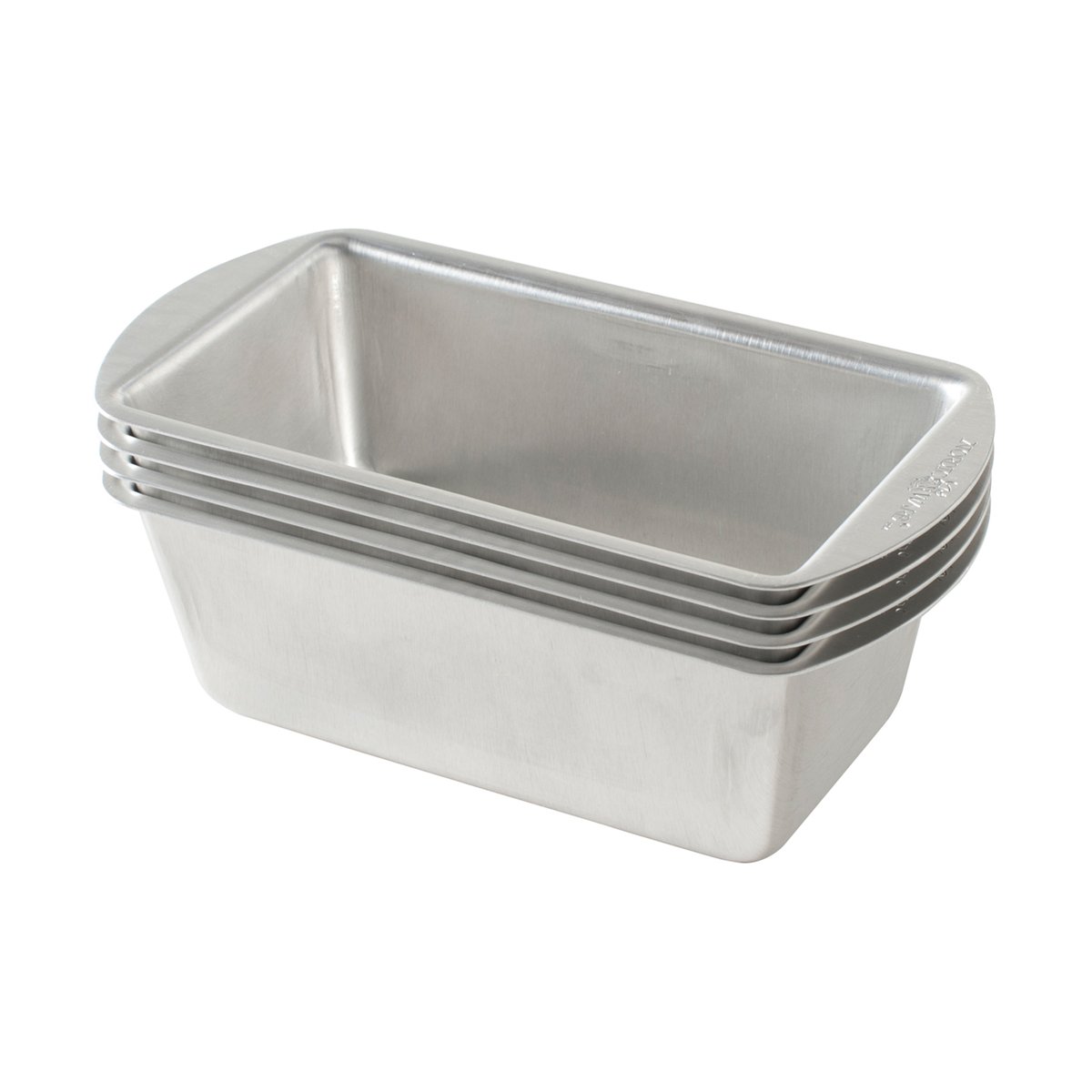 Nordic Ware Naturals Mini Loaf bread tin 4-pack Aluminium