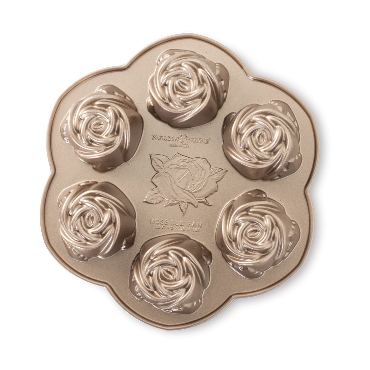 Nordic Ware Nordic Ware Rosebud baking tin Toffee