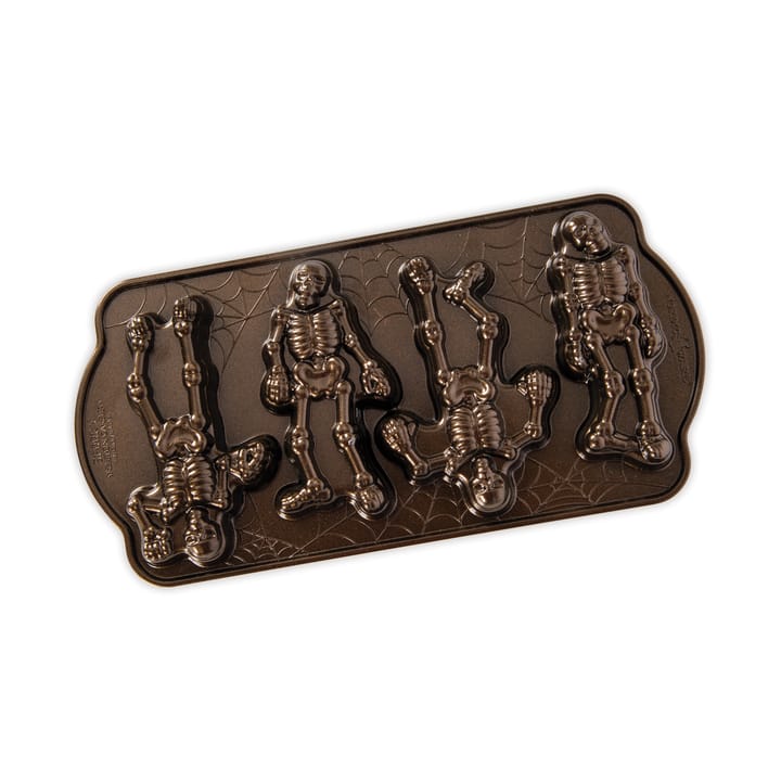 Nordic Ware Spooky Skeleton baking tin - Bronze - Nordic Ware