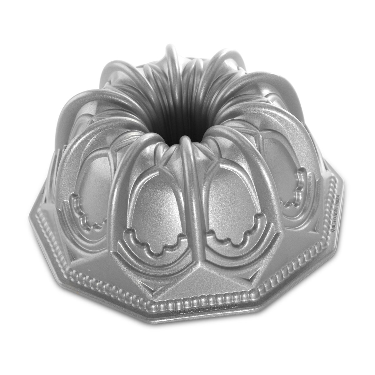 Nordic Ware vaulted cathedral bundt form 2.1 L | Scandinavian Design | Cookie/Biscuit cutters & cake tins | Silver-coloured