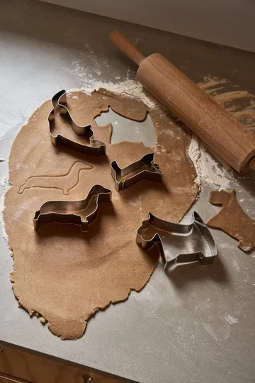 BAKE gingerbread cutter - Pets, 4 pieces - Nordwik