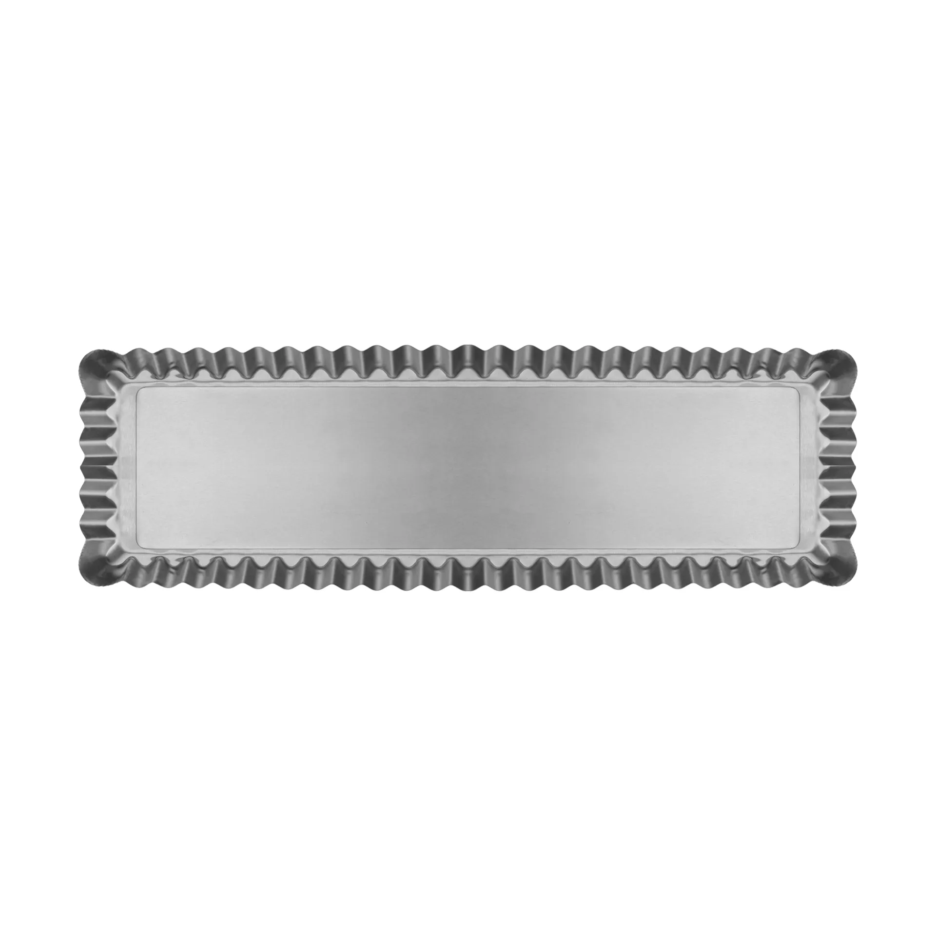 BAKE pie tin with removable base, Rectangular, stainless steel, 35x11 cm Nordwik