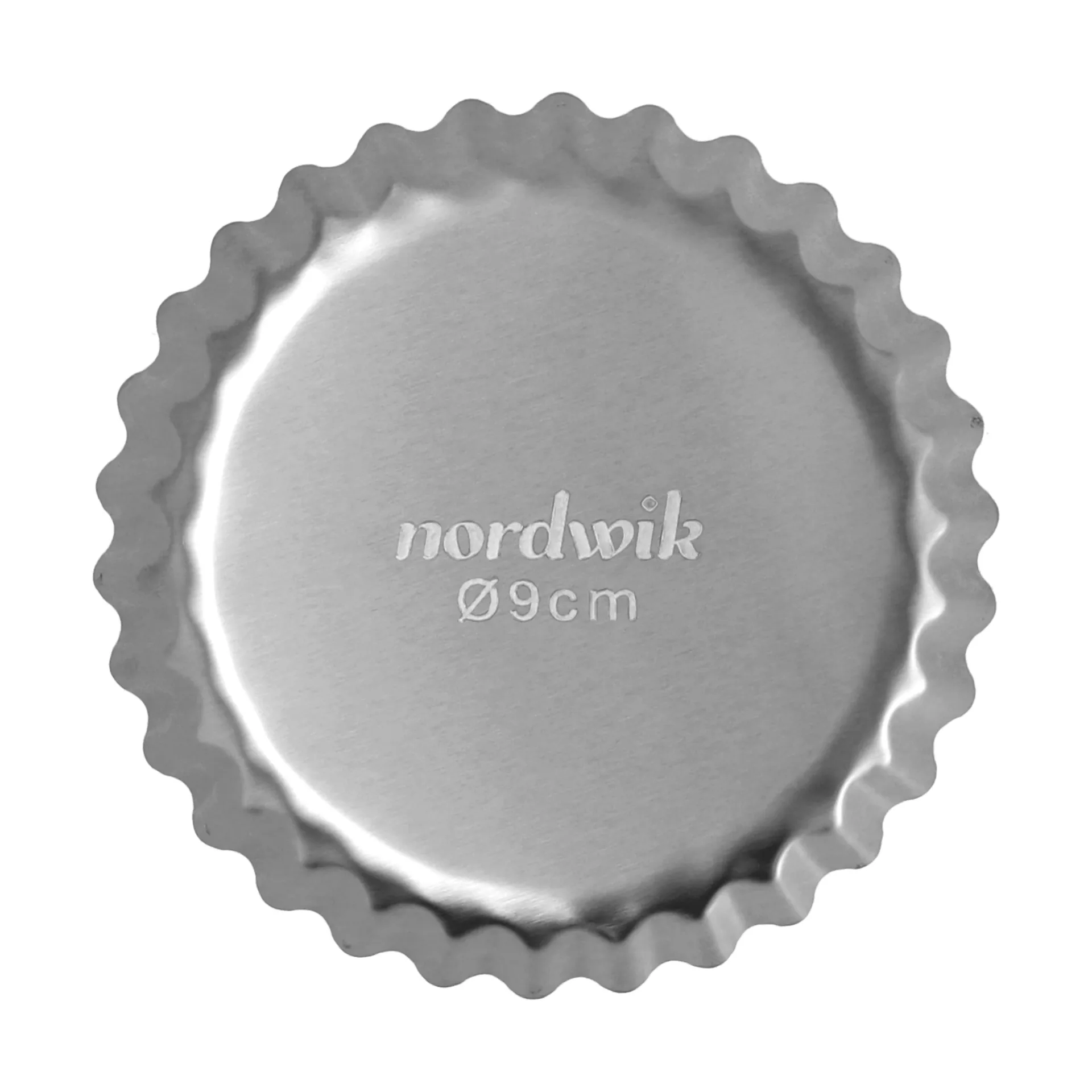BAKE tartlet tin, Stainless steel, 4 pieces Nordwik