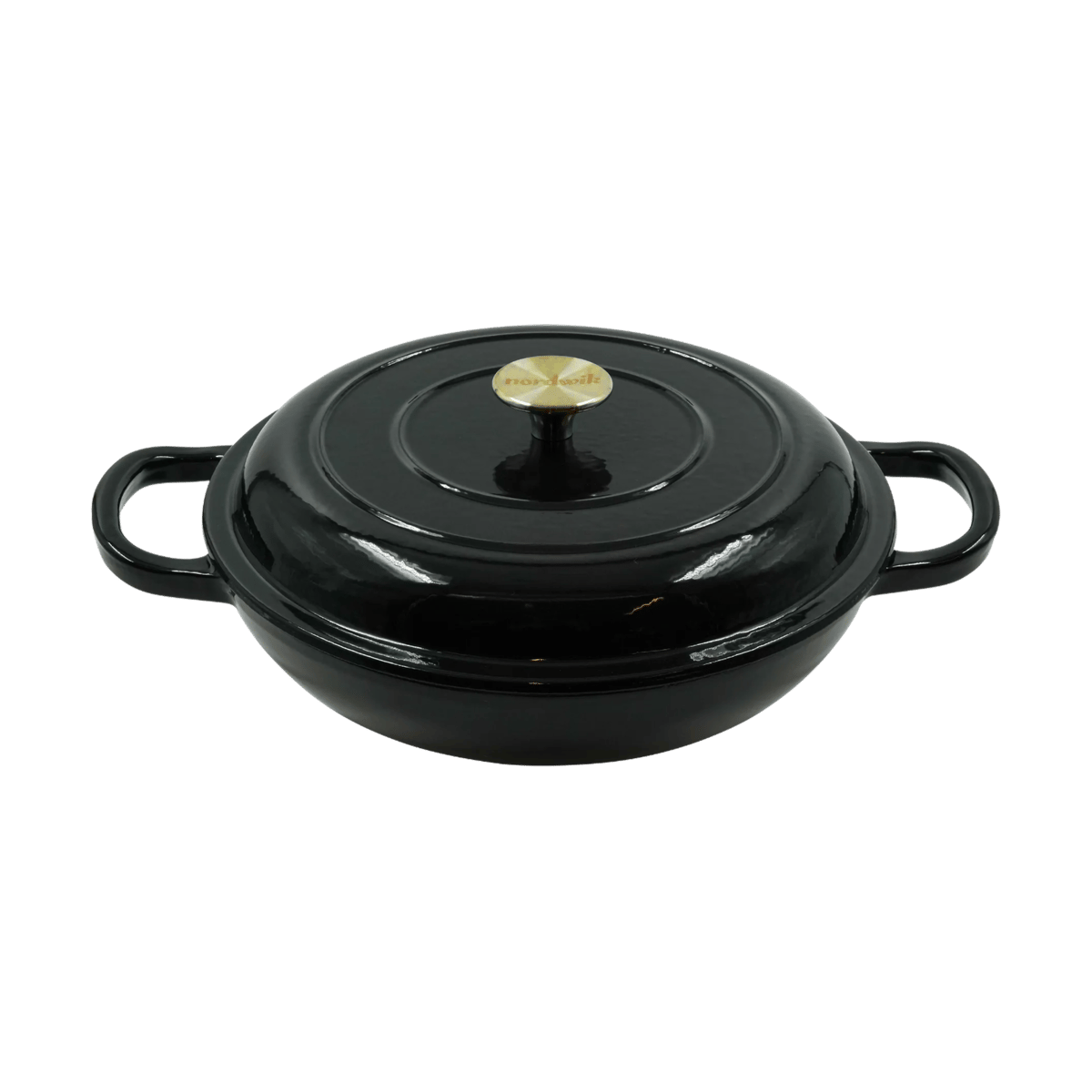 Nordwik buffet Pot 2 l Cast iron-black | Scandinavian Design | Cooking pots & Casserole dishes | Black