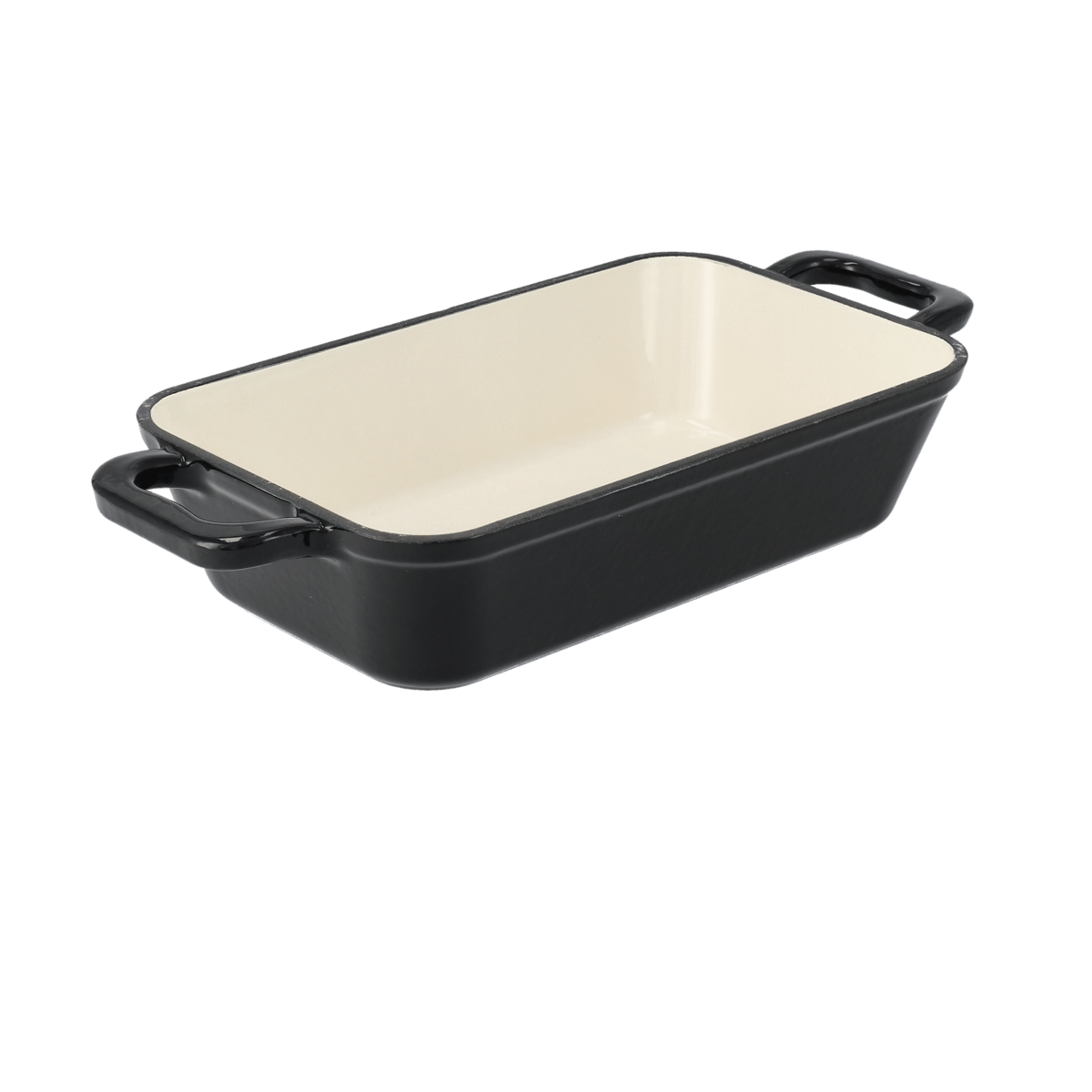 Nordwik cast iron oven dish, 25x15 cm Black | Scandinavian Design | Oven dishes | Black