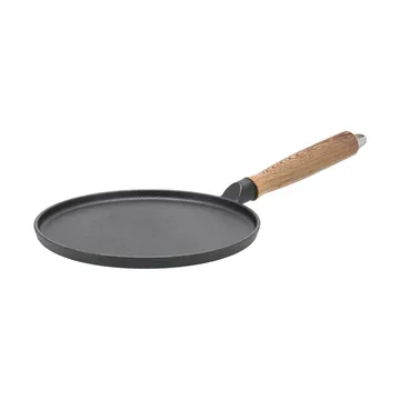 Nordwik cast iron pancake pan with wooden handle - 23 cm - Nordwik
