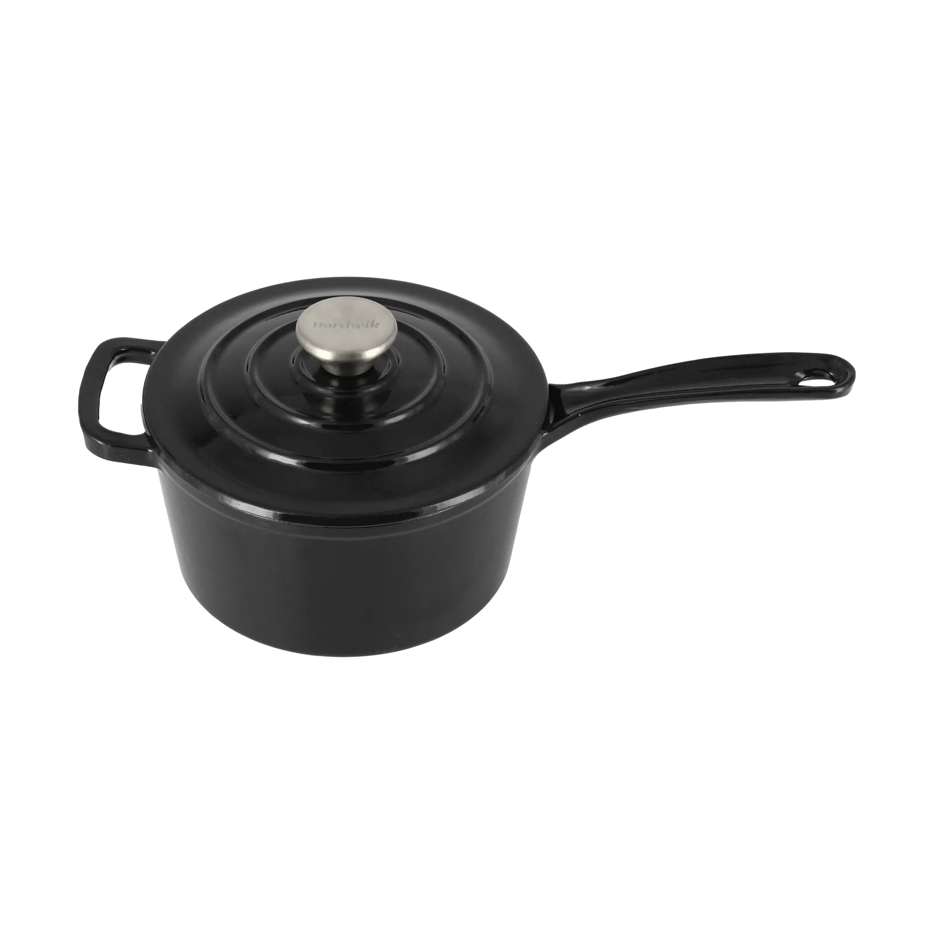 Nordwik cast iron pot 1.9 l, Black Nordwik