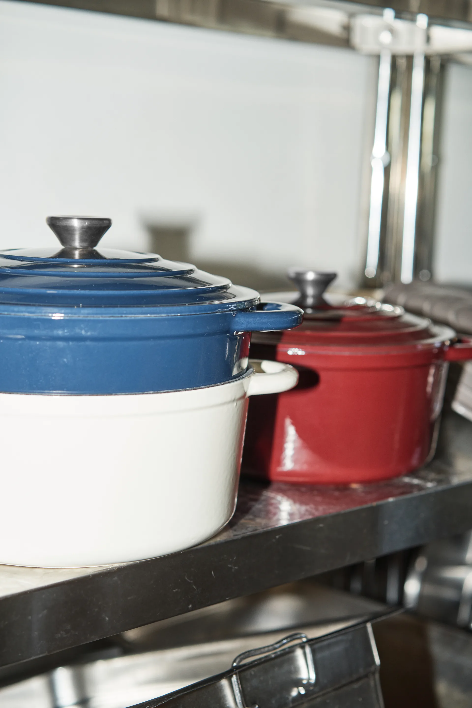 Nordwik cast iron pot 5 L, White Nordwik