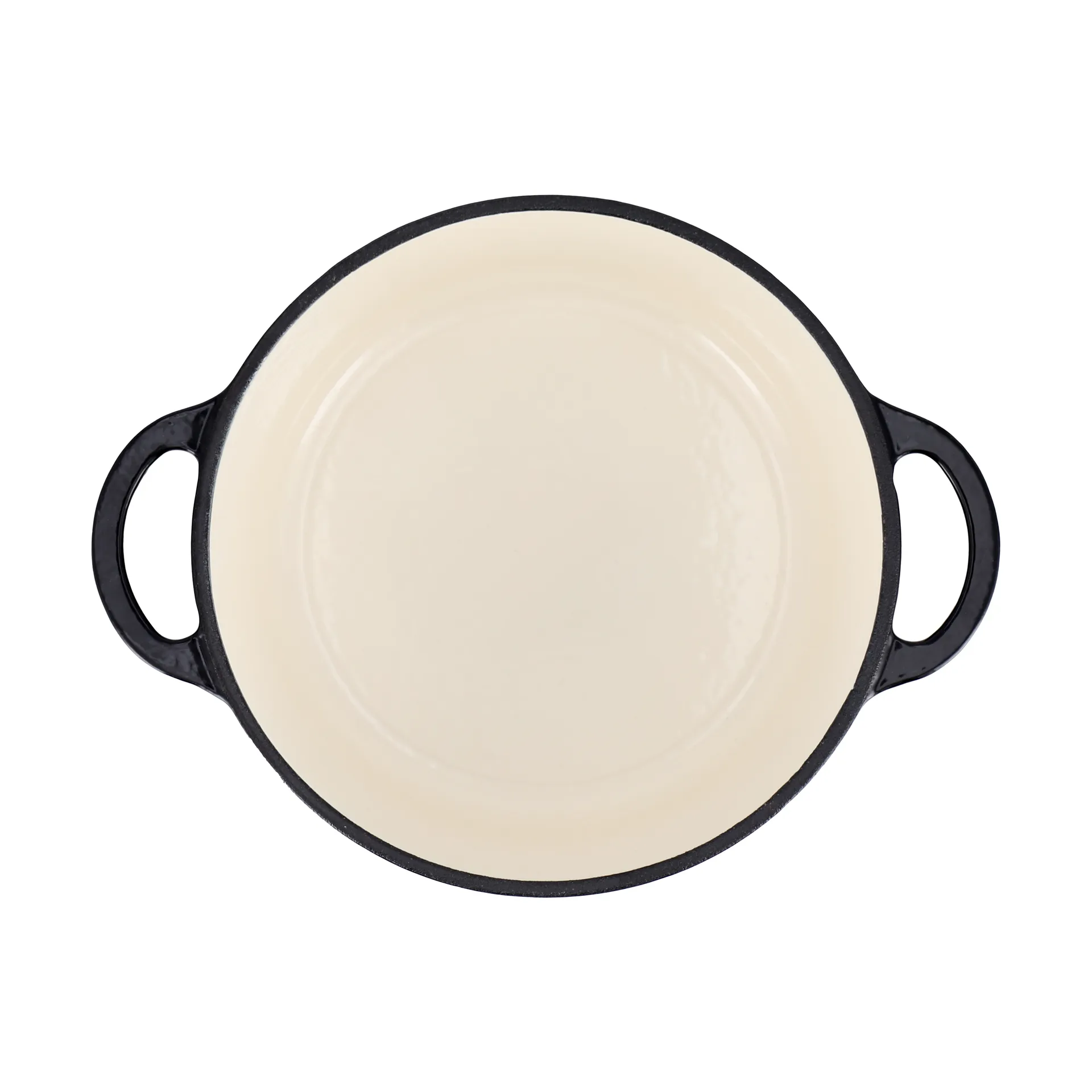 Nordwik cast iron pot round 2.5 l, Black Nordwik