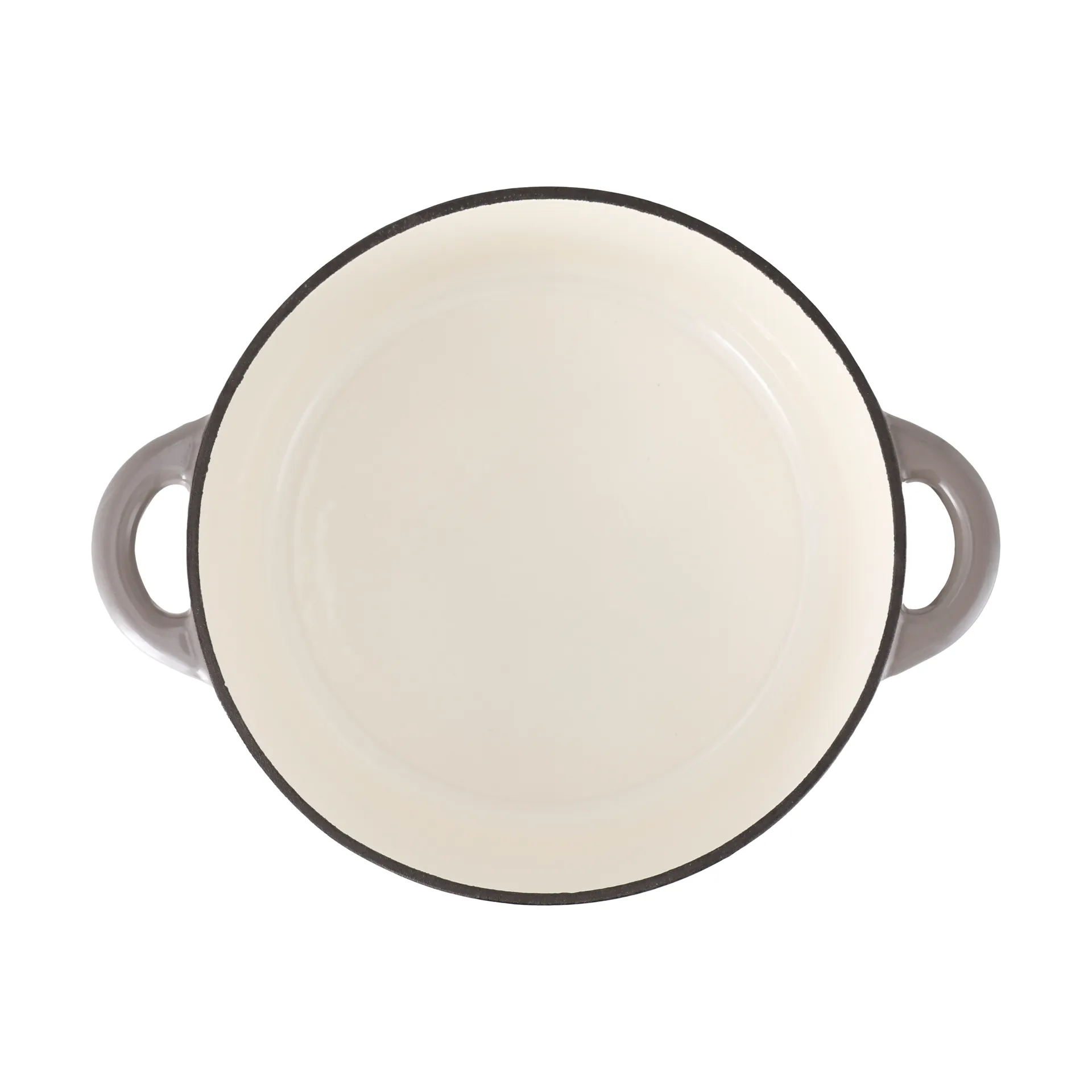 Nordwik cast iron pot round 5 l, Taupe Nordwik