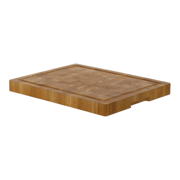 Nordwik end-grain cutting board with juice groove 36x46 cm - Oak - Nordwik