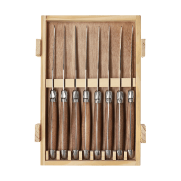 Nordwik French steak knife 8 pcs - Stainless steel-wood - Nordwik