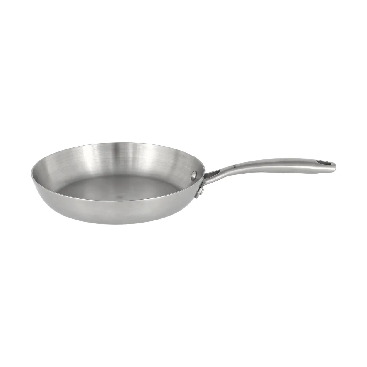 Nordwik frying pan 3-ply stainless steel 20 cm | Scandinavian Design | Frying pans & skillets | Silver-coloured