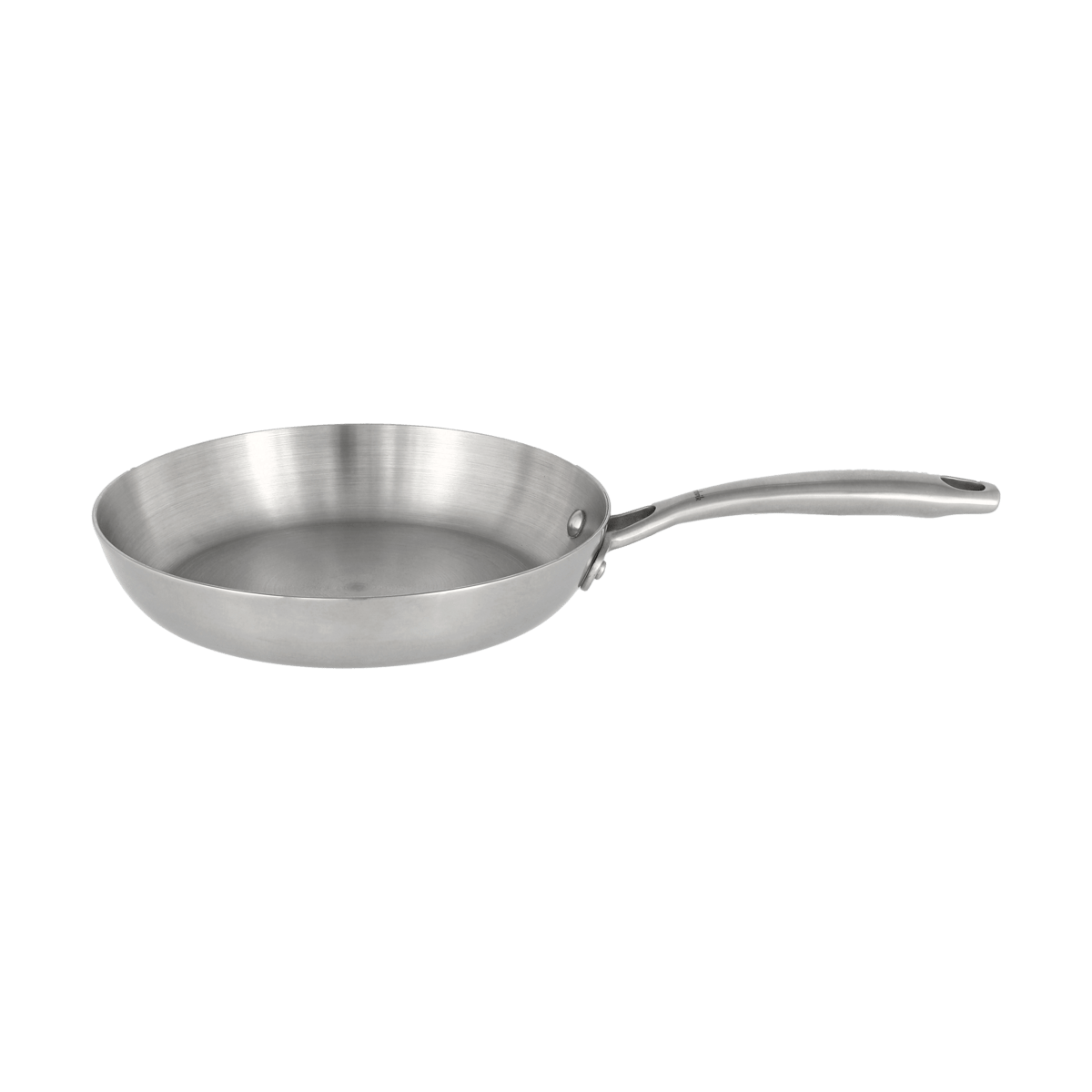 Nordwik frying pan 3-ply stainless steel 20 cm | Scandinavian Design | Frying pans & skillets | Silver-coloured