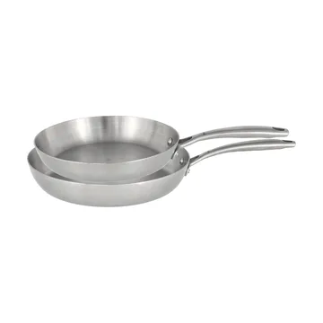 Nordwik frying pan set 3-ply 2 pieces - Stainless steel - undefined - Nordwik
