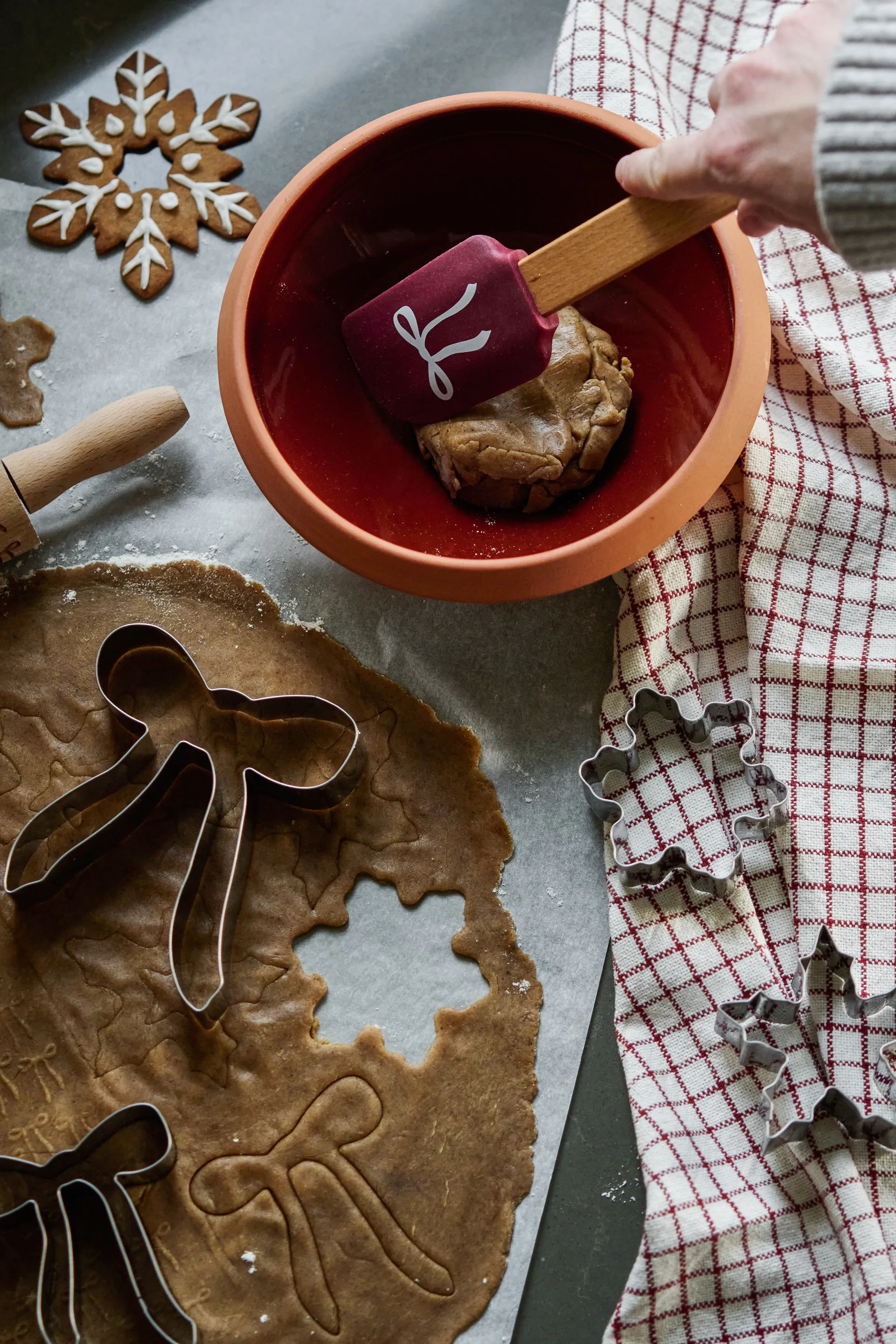 Nordwik gingerbread cutter 3-piece, Snowflake Nordwik