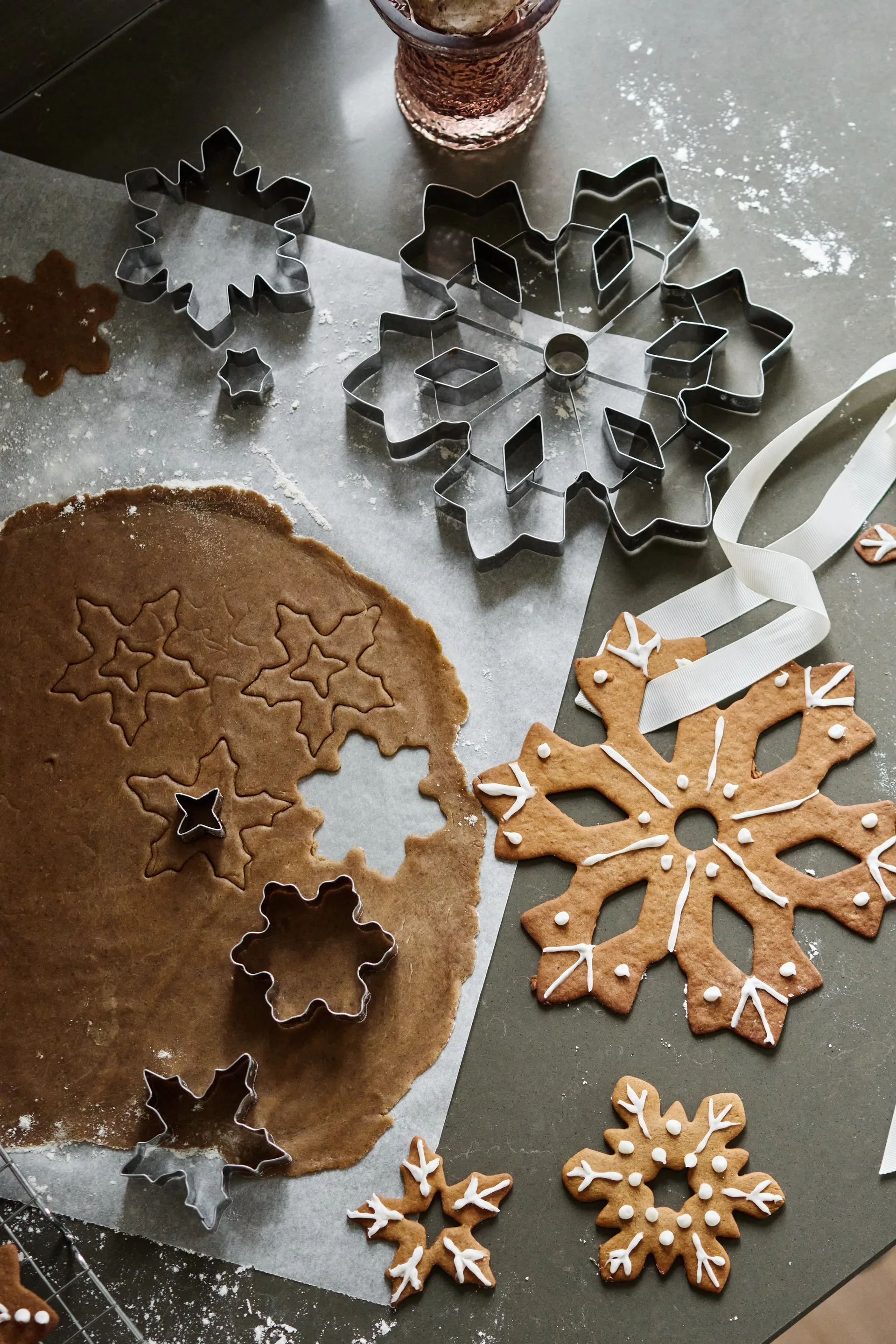 Nordwik gingerbread cutter snowflake, Large Nordwik