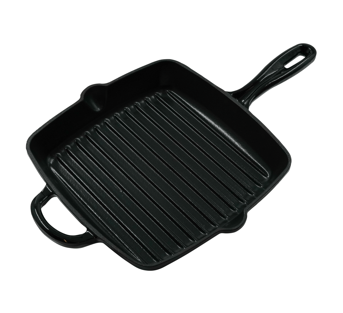 Nordwik grill pan 25x25 cm Cast iron-black | Scandinavian Design | Grill & griddle pans | Black
