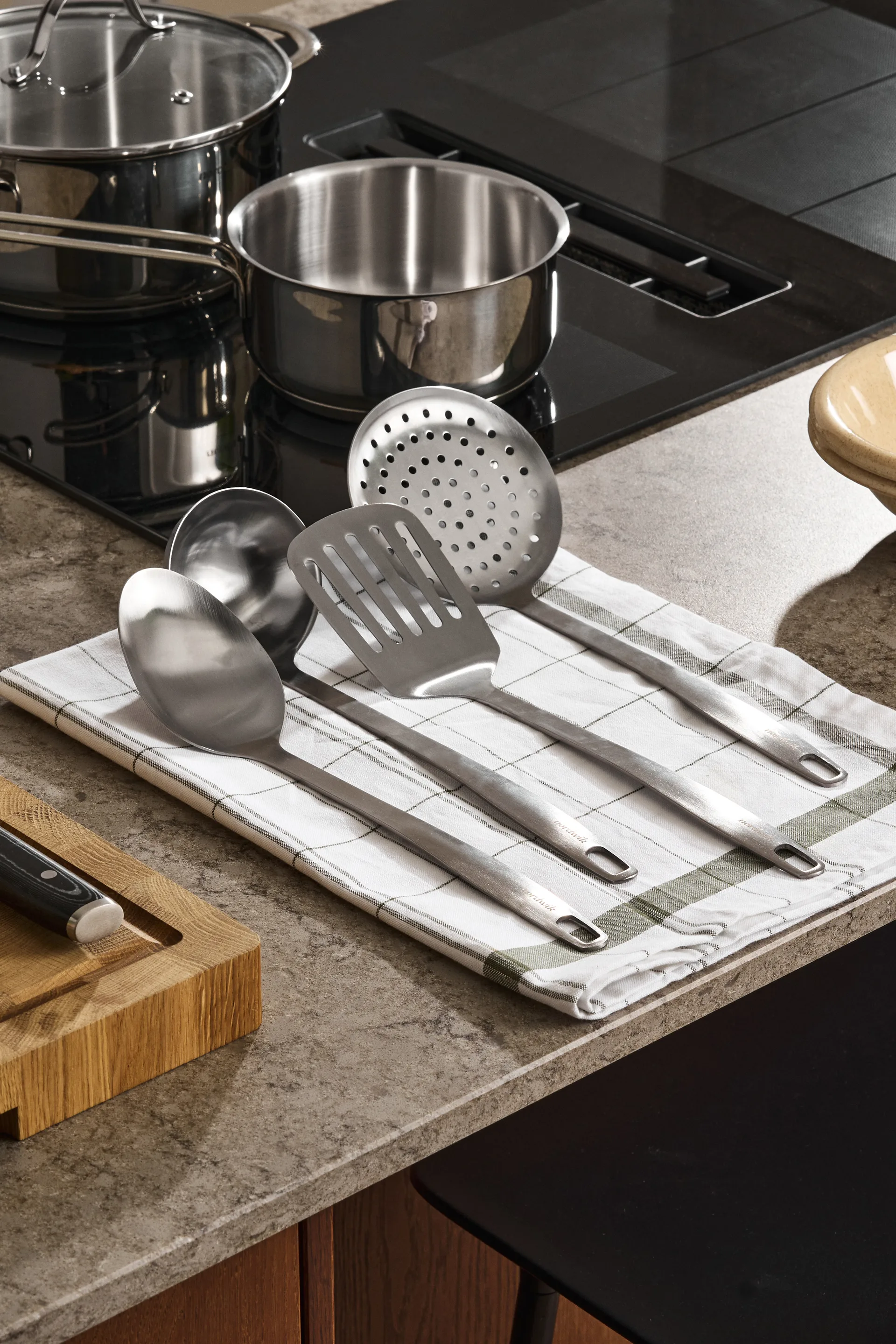 Nordwik kitchen utensils 5 pieces - Stainless steel,  Nordwik