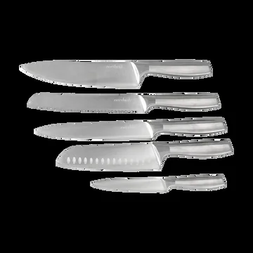 Nordwik knife set 5 piece - Stainless steel - Nordwik