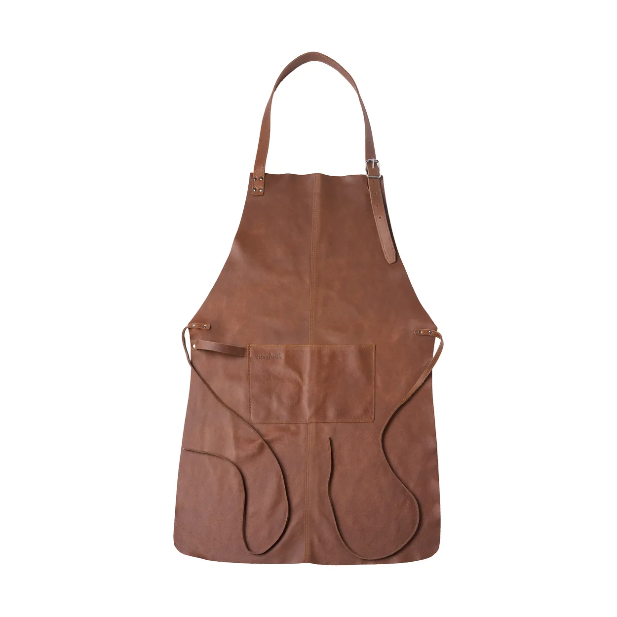 Nordwik leather apron Brown | Scandinavian Design | Aprons | Brown