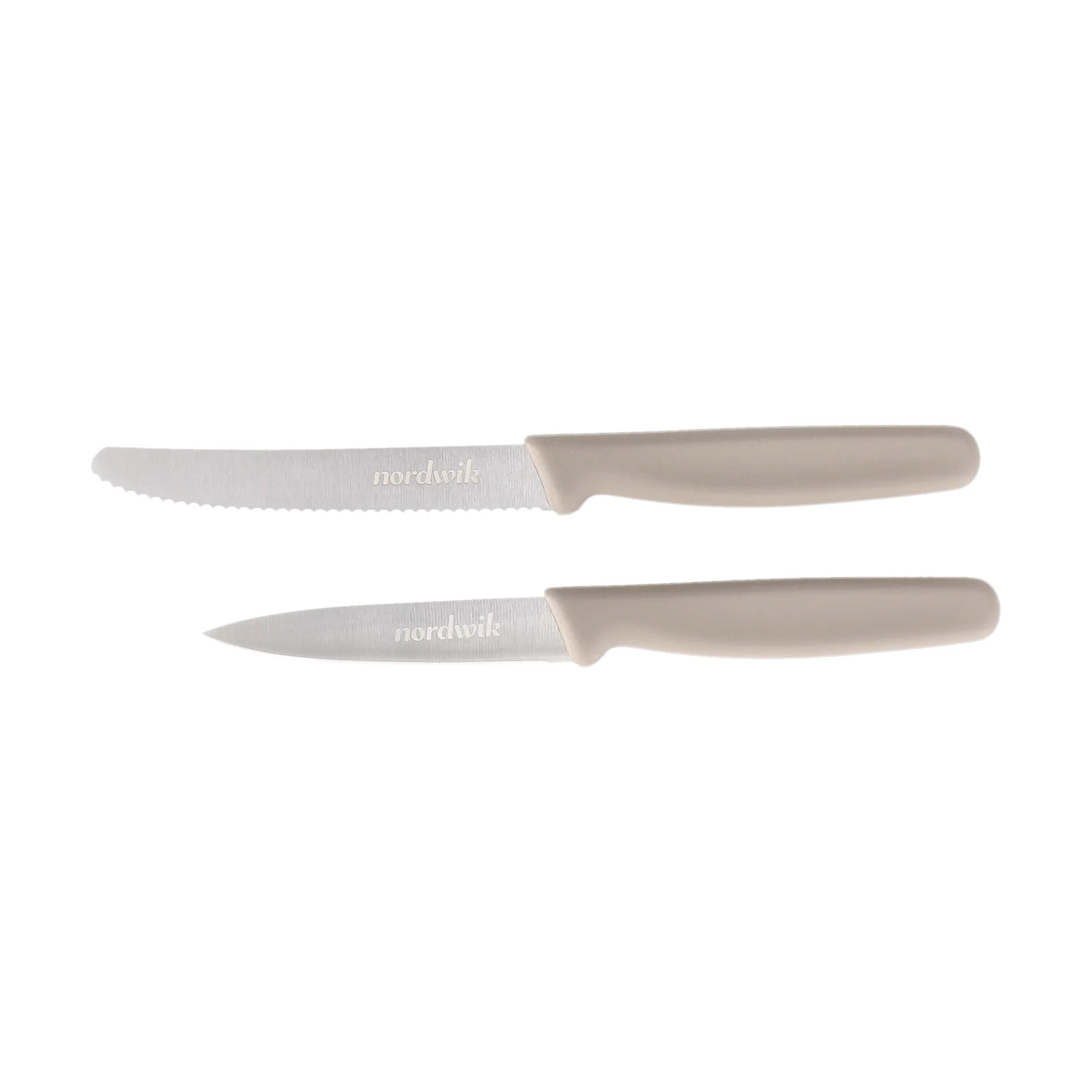 Nordwik paring knife 2 piece, Taupe Nordwik