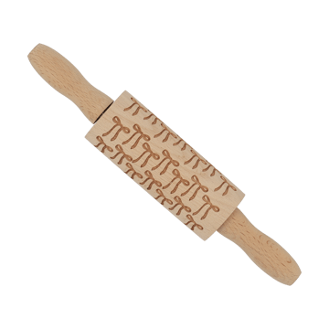 Nordwik rolling pin wood for children - Rosette - Nordwik