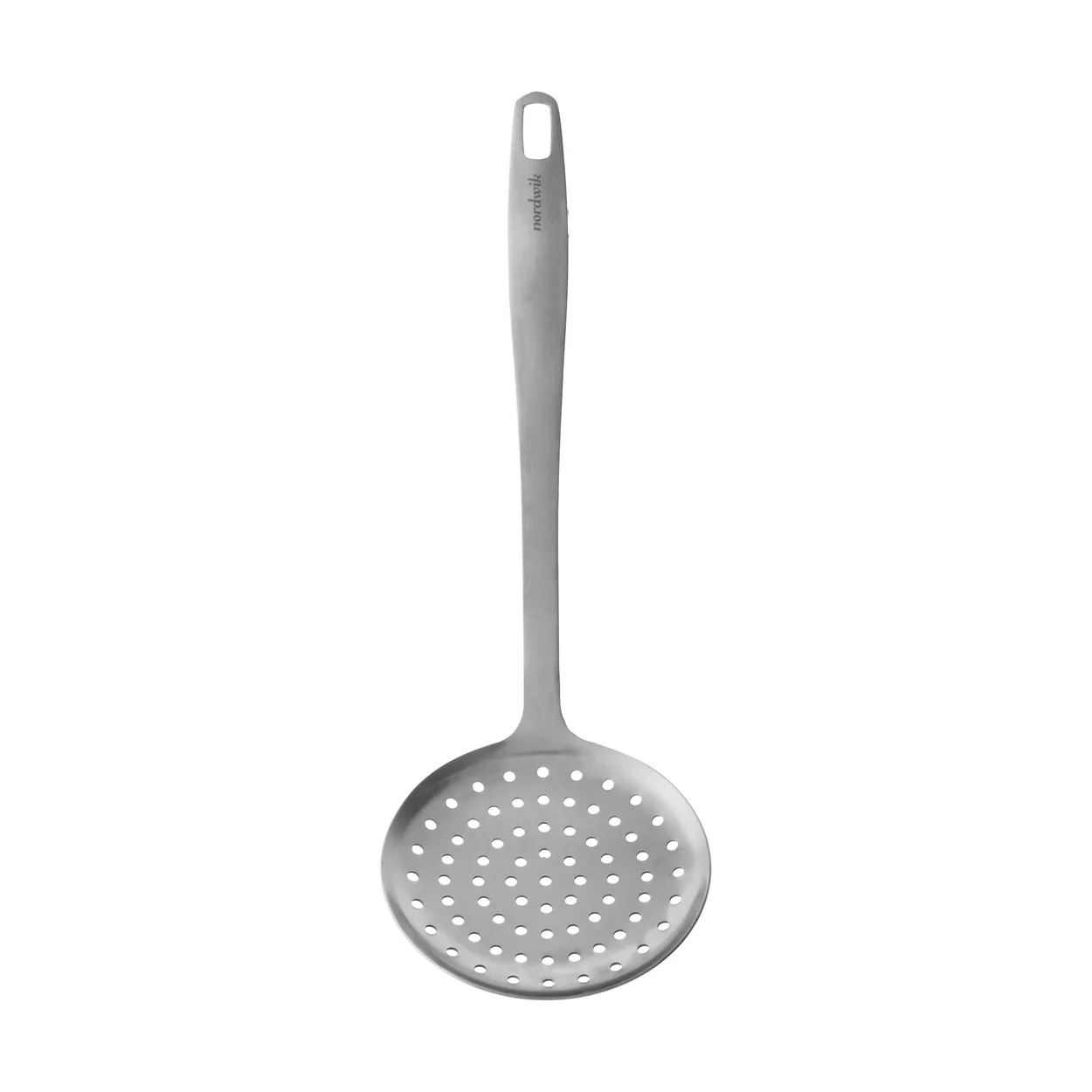 Nordwik skimmer 32 cm Stainless steel | Scandinavian Design | Spoons, scoops & ladles | Silver-coloured
