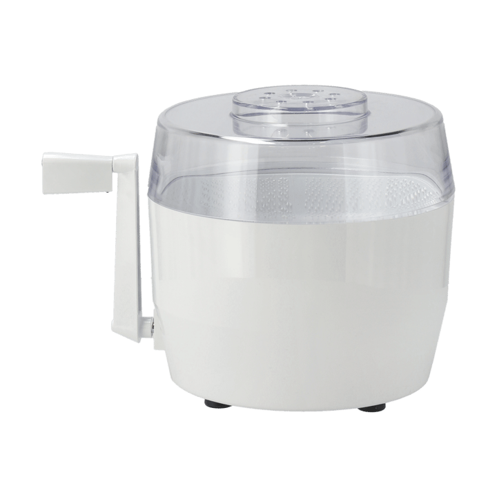 Potato peeler with crank & 2-in-1 salad spinner - White - Nordwik