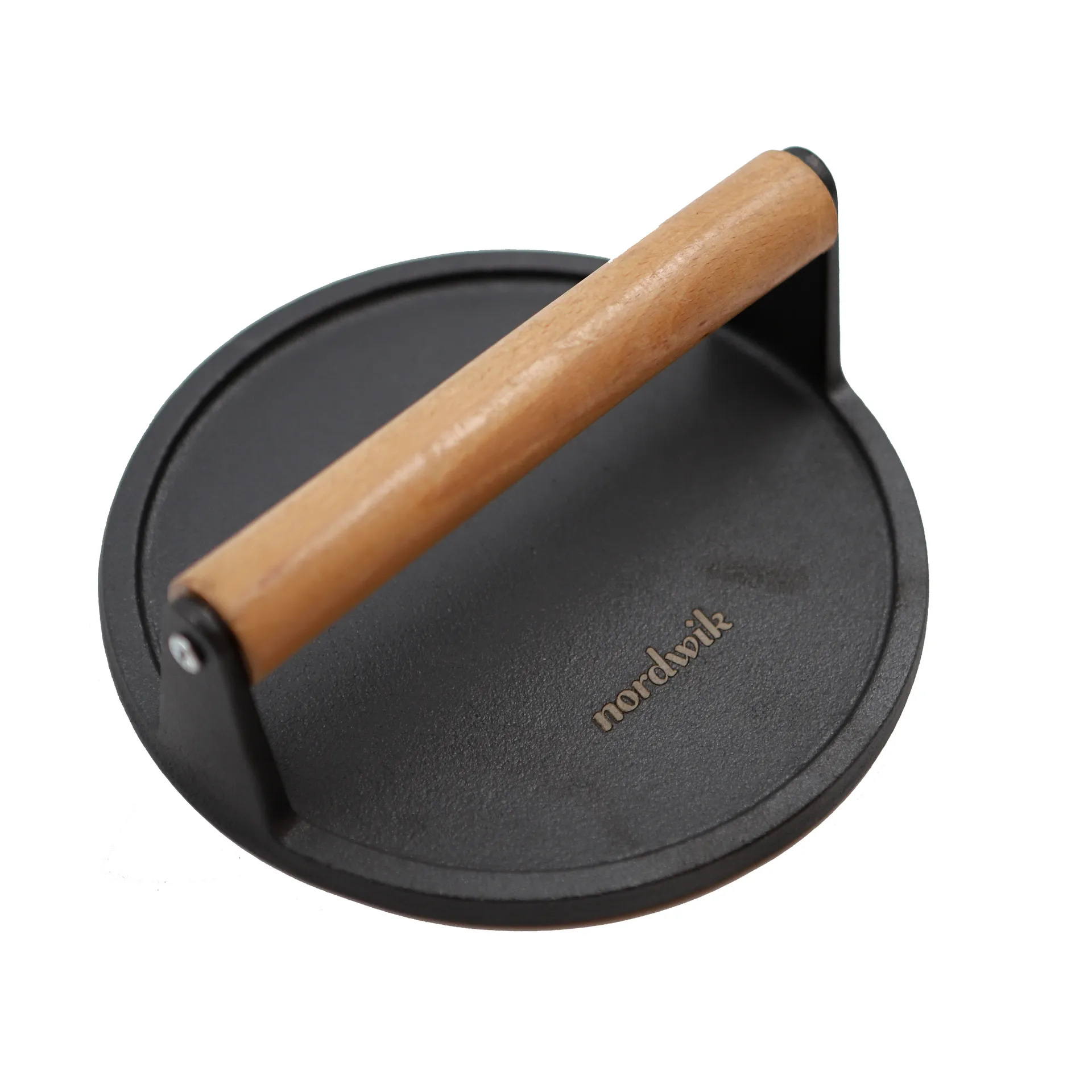 Smash Burger hamburger press 18 cm, Cast iron Nordwik