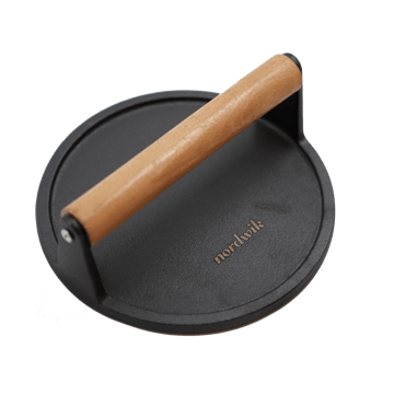 Smash Burger hamburger press 18 cm - Cast iron - Nordwik