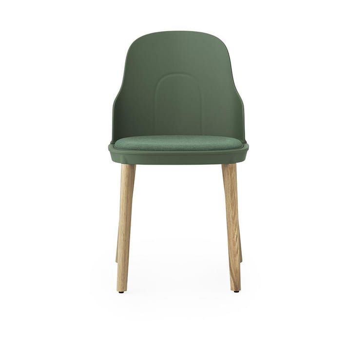 Allez chair with cushion and oak legs - Park Green - Normann Copenhagen
