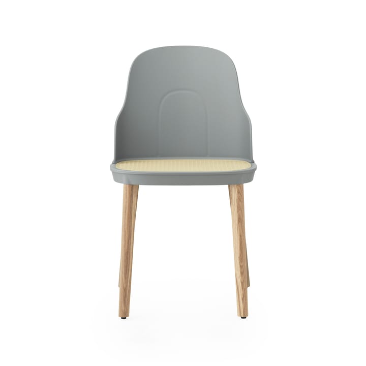 Allez moulded wicker chair - grey-oak - Normann Copenhagen