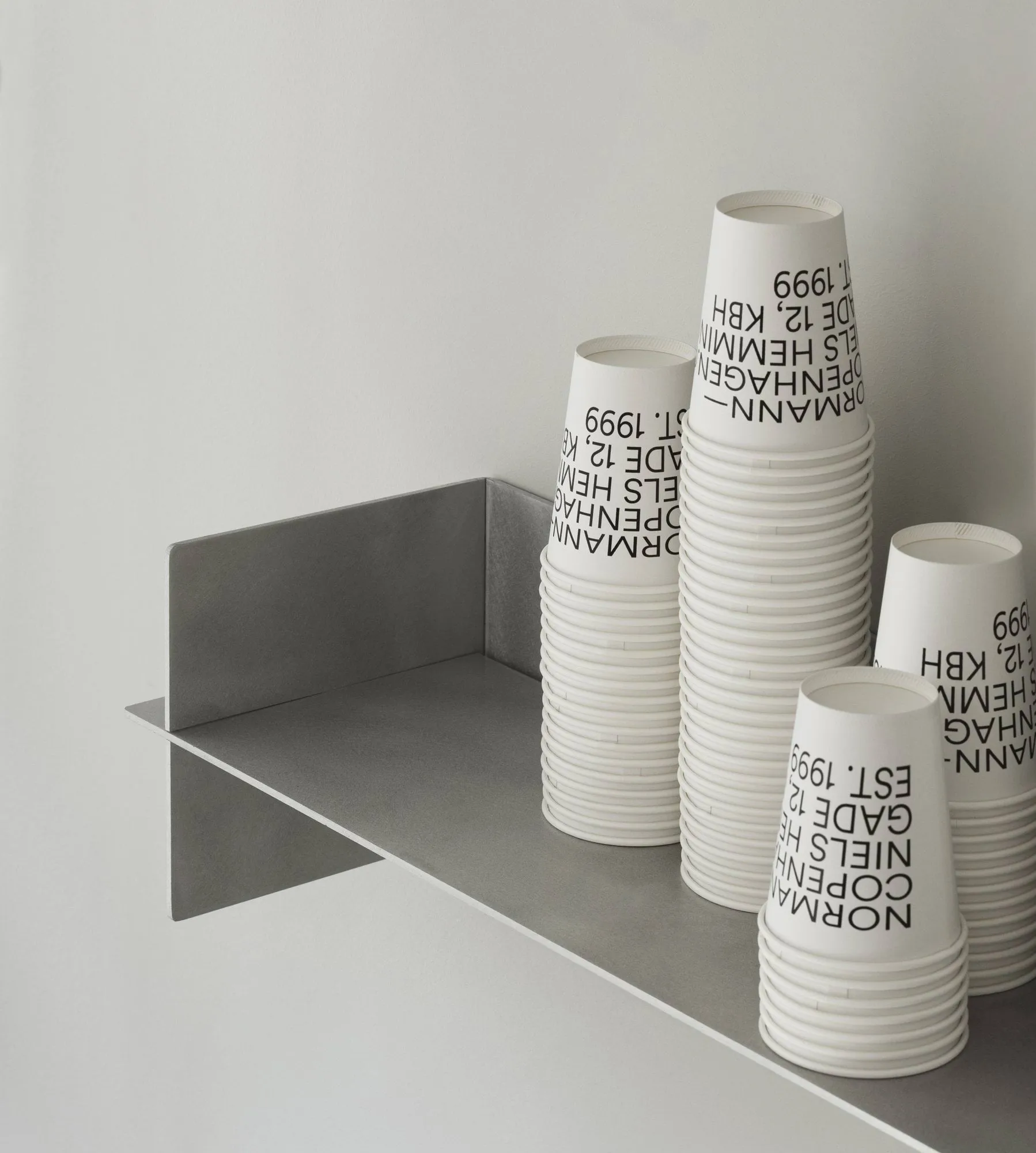Alu Shelf shelf 80 cm, Aluminium Normann Copenhagen